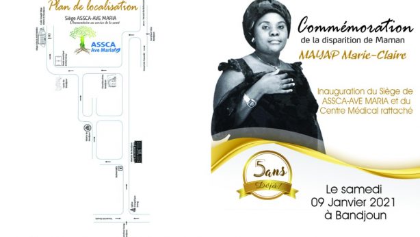 Inauguration du siège de ASSCA-AVE MARIA et du Centre Médical MARIE et MICHEL